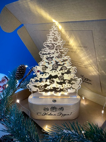 Ёлочка в снегу