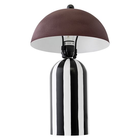 Светильник настольный anniken, D25х38 см, сливовый