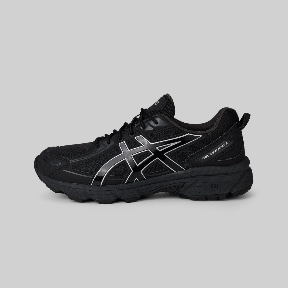 Кроссовки Asics Gel-Venture 6 "Black Silver Metallic"