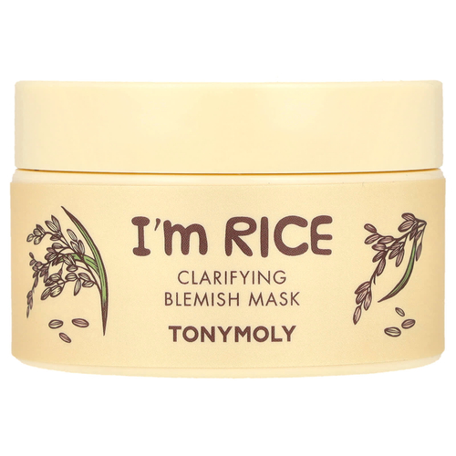 TonyMoly, I'm Rice, очищающая маска от пятен, 100 мл (3,38 жидк. унц.)