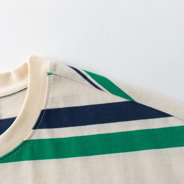 Футболка Nineties бежевый / зеленый - фото 3