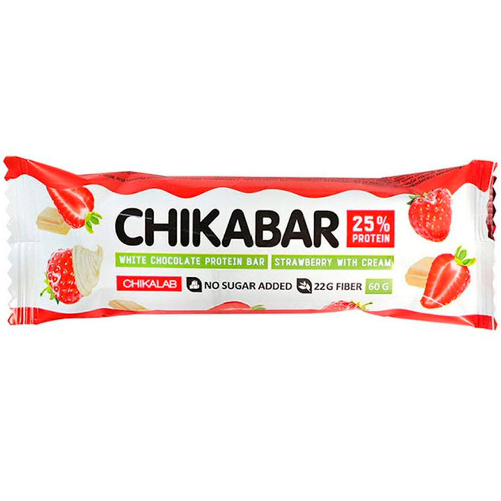 ChikaLab ChikaBar Протеиновый Батончик В Шоколаде С Начинкой (60 гр.)