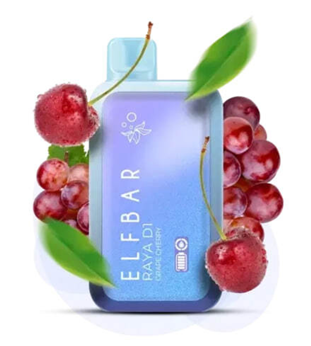 ELF BAR RAYA D1 - Grape Cherry (5% nic)