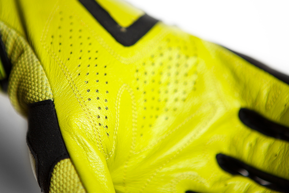 Мотоперчатки - ICON OVERLORD RESISTANCE (желтые)