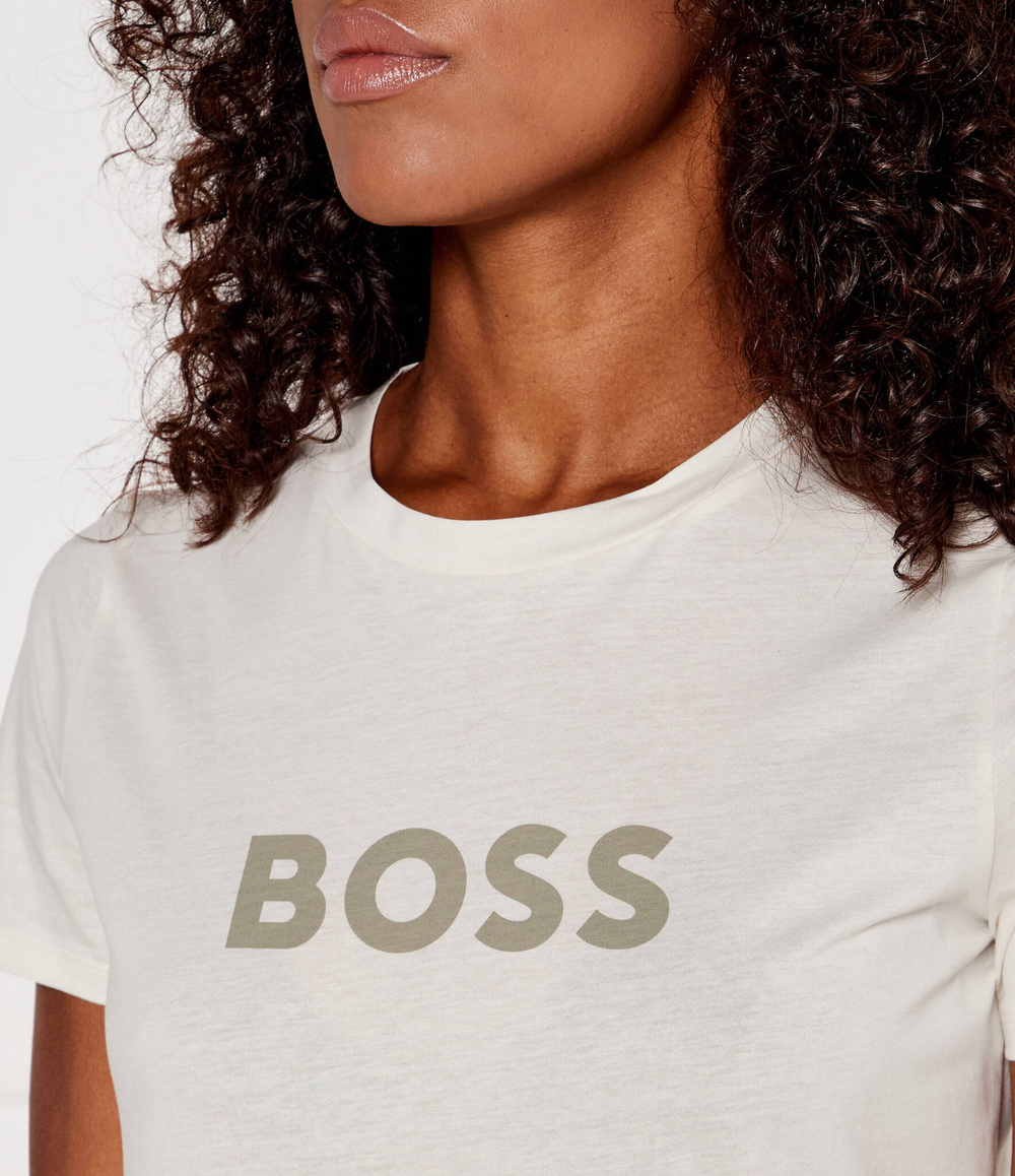 Футболка C_Elogo_5 BOSS ORANGE - экрю(50501139)