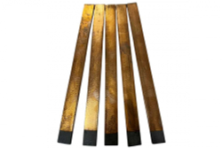 Электрод угольный омедненный плоский Great Wolf 5.0x25x305 мм, 5 шт GWR25305