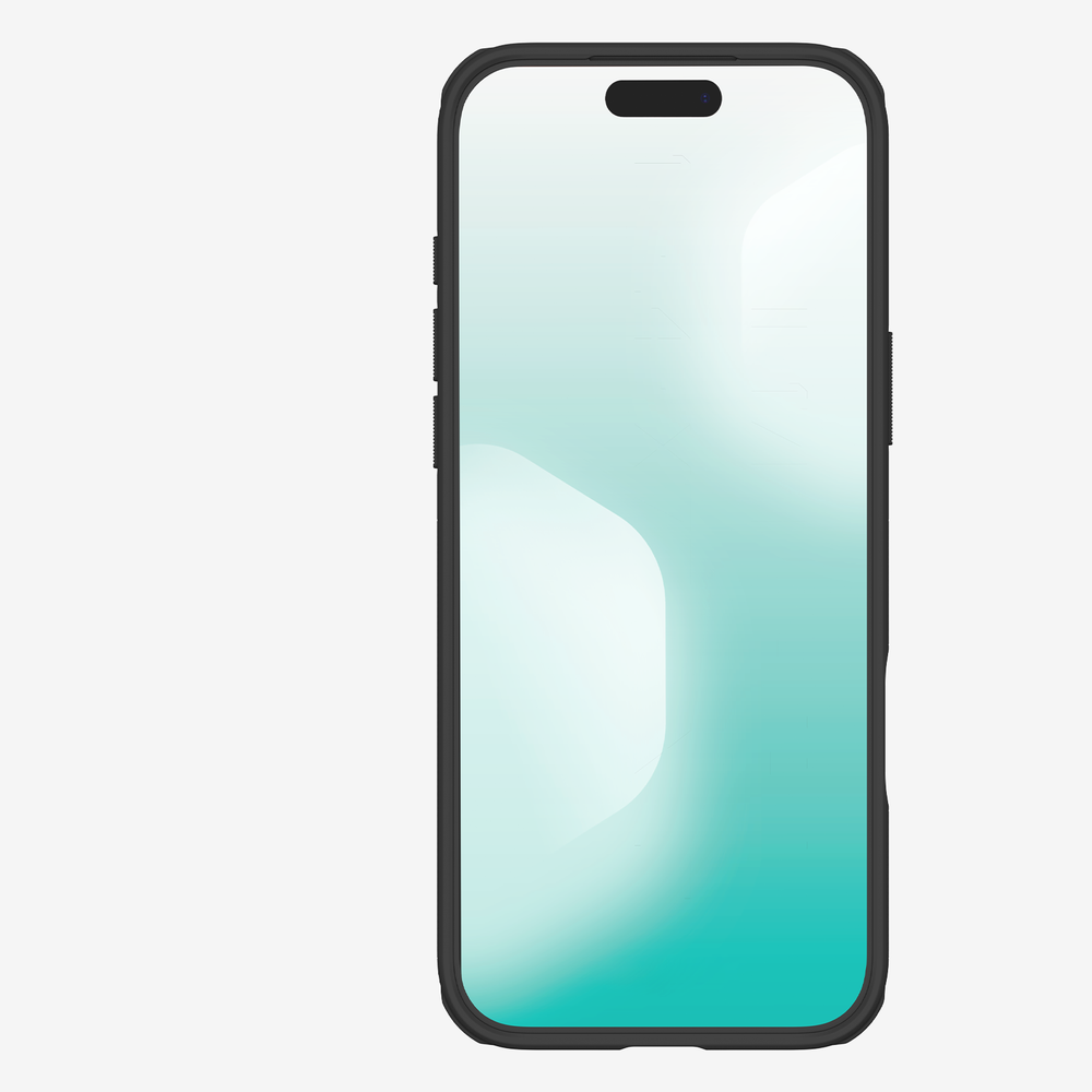 Противоударный чехол для iPhone 17 Pro Max, серия Super Frosted Shield Pro (Clear version) прозрачный тонированный от Nillkin