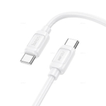 Кабель Type-C на Type-C 60W Hoco X115 (white) (Краснодар склад)