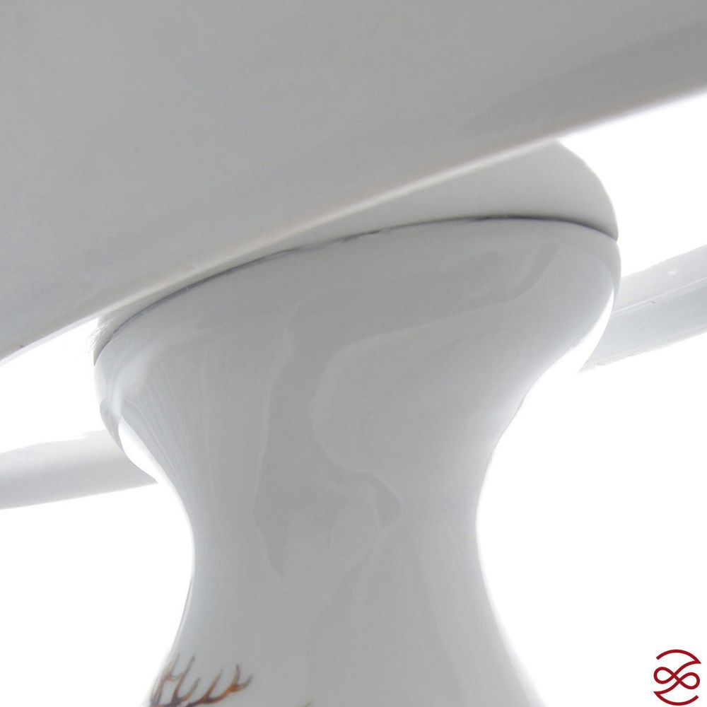 Блюдо для рыбы Queen's Crown Aristokrat Охота бежевая 56 см