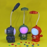 Светильник настольный «Cosmo-Привет с другой планеты» LED 21*9*7см USB 5v 3w, Зеленый