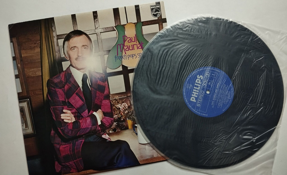 Винтажная виниловая пластинка LP Paul Mauriat Поль Мориа French Pop Special (Japan 1974)