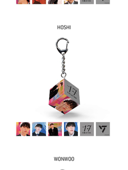 товары SEVENTEEN - 17 IS RIGHT HERE OFFICIAL MD MINI CUBE KEYRING