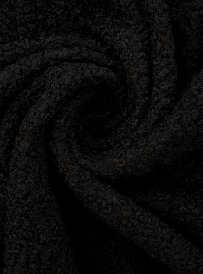 Мех искусственный "Барашек", 384 г/м2, ш. 150 см, черный