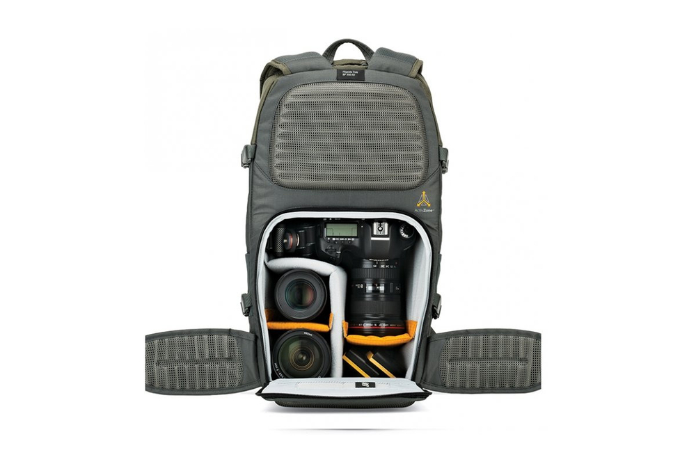 Фоторюкзак Lowepro Flipside Trek BP 350 AW (серый/тем.зел)