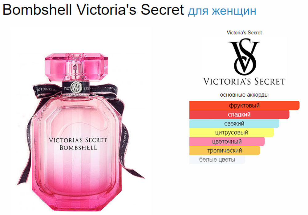 Bombshell Victoria's Secret