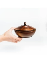 Сахарница из древесины кедра