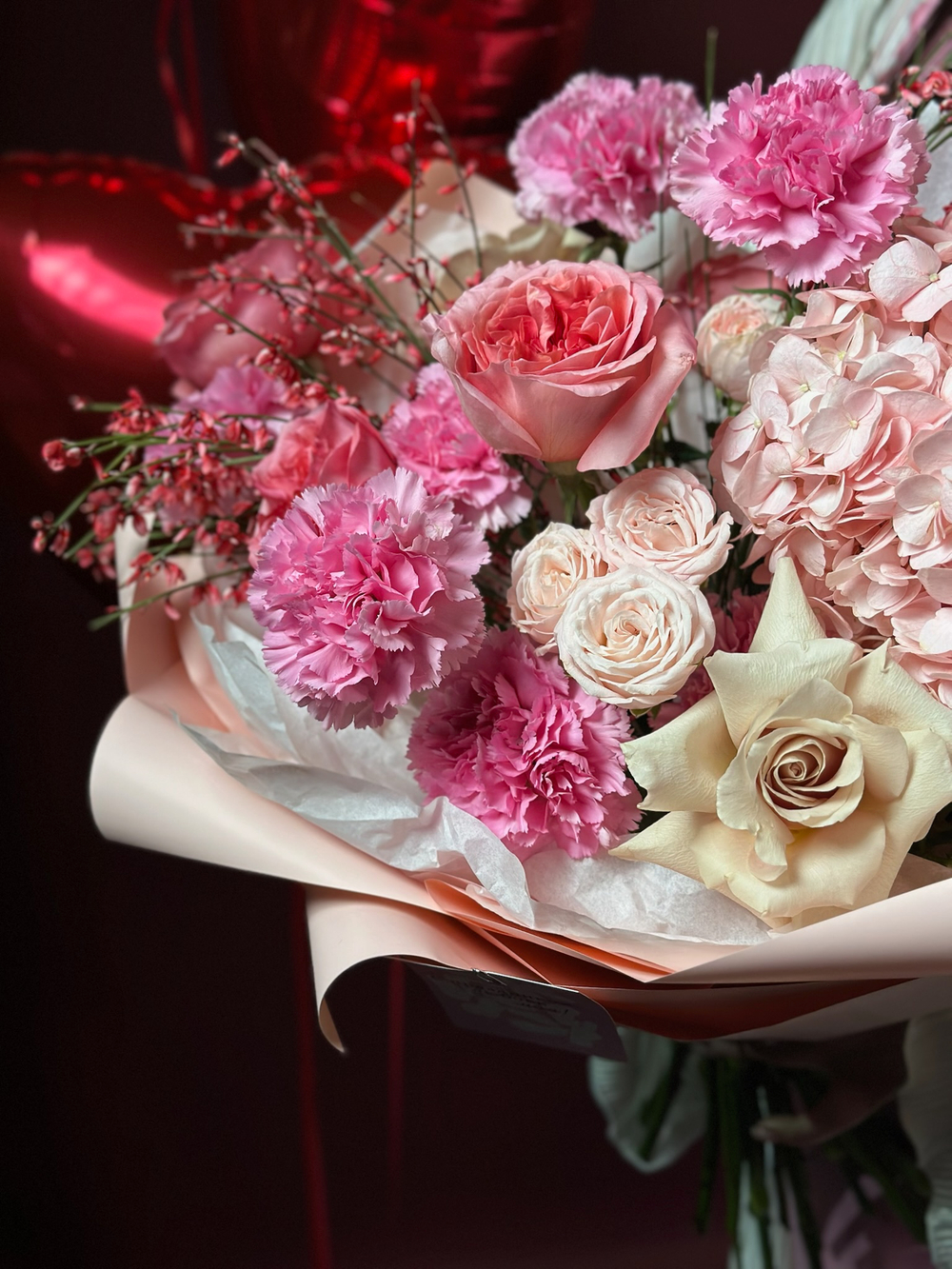 Авторский букет «Нежное признание»