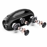 Колонка портативная SVEN PS-380, 40 Вт, TWS, Bluetooth, FM, USB, черный, SV-021290