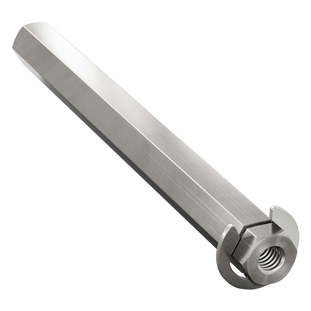 8mm REX™ Shaft with E-Clip (Stainless Steel, 80mm Length)