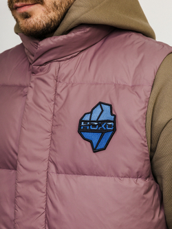 Жилет "НОХО" утеплённый, унисекс, цвет "Лиловая дымка"