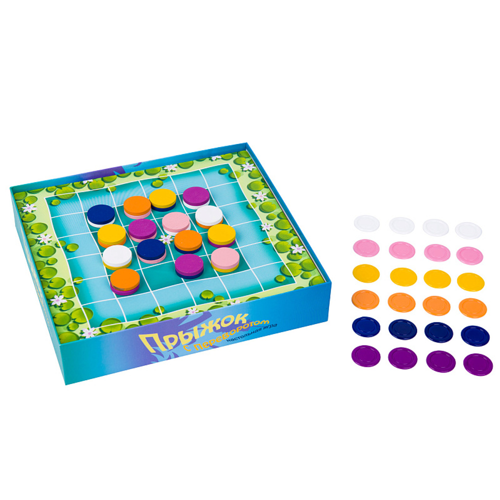 Настольная игра "Прыжок с переворотом"