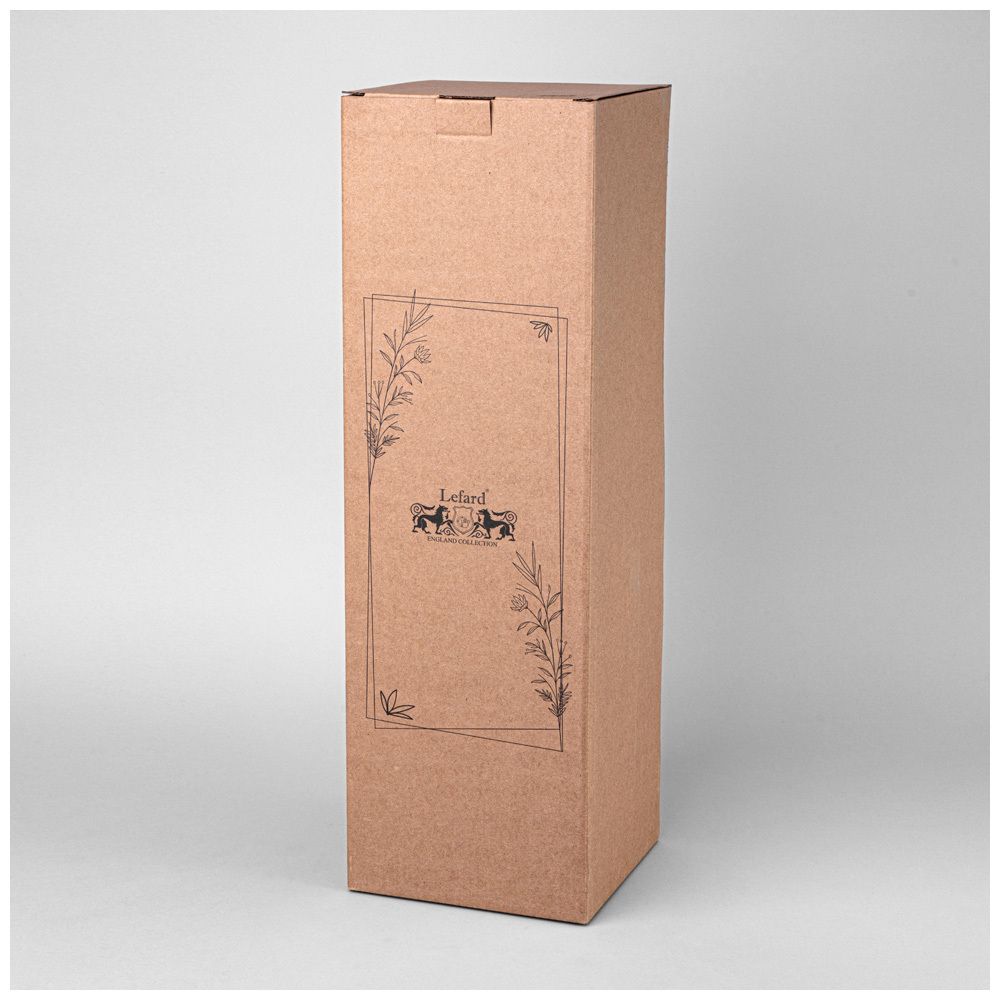 ВАЗА КЕРАМИЧЕСКАЯ 15*15*46,5 СМ ЦВЕТ: СЕРЫЙ