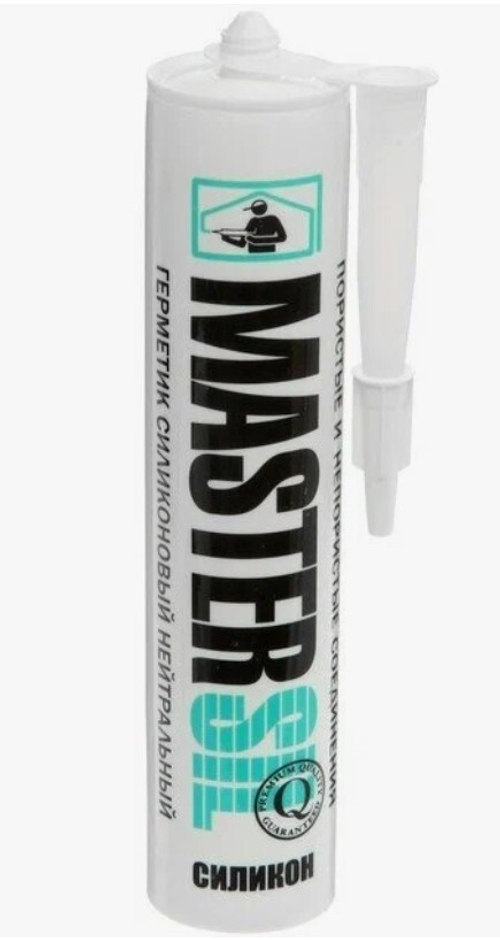 Герметик Мастер Сил нейтральный силиконовый бесцветный 280мл