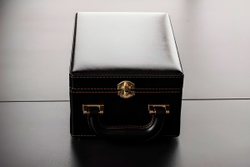 Набор бокалов для шампанского "Цветок" 2 шт. в подарочном футляре