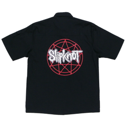 Рубашка на пуговицах Slipknot лого