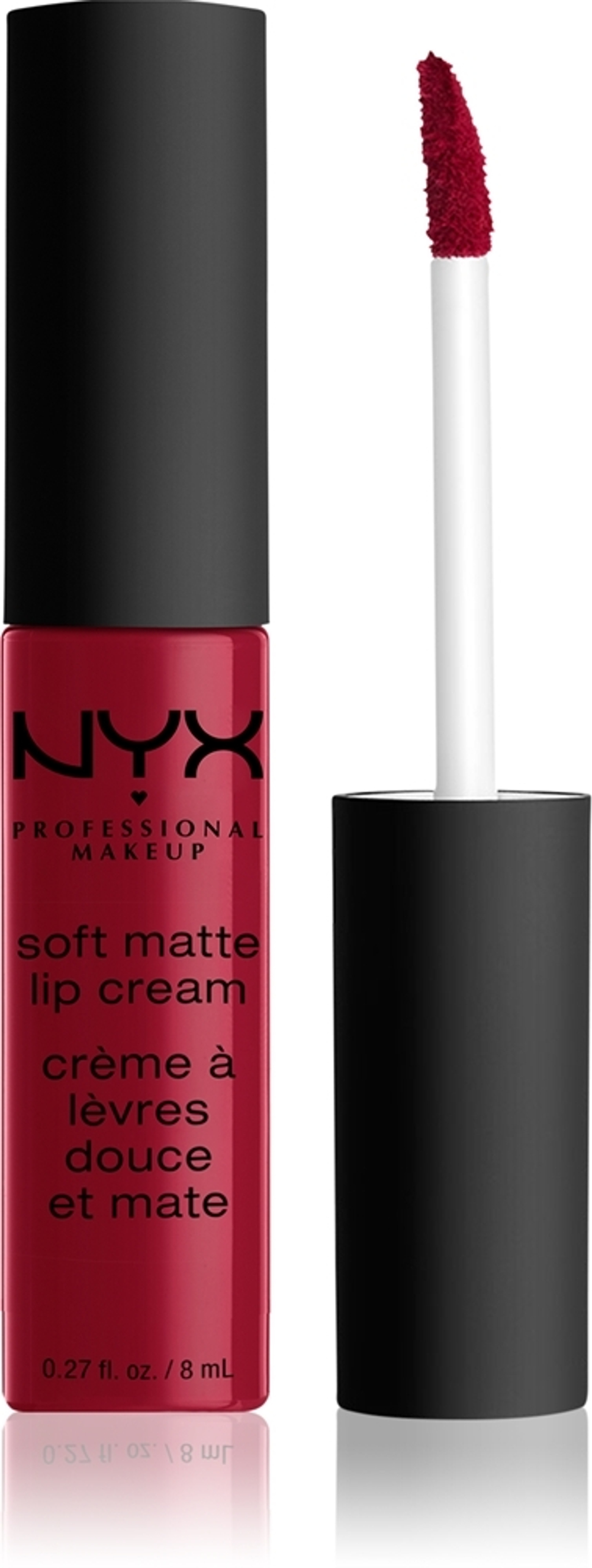 NYX Professional Makeup Soft Matte Lip Cream - светлая матовая жидкая помада, 8 ml