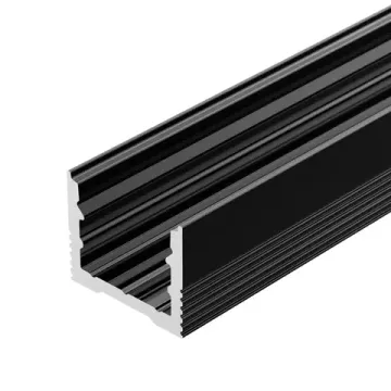 Профиль для контурной подсветки 2м 032997 черный SL-SLIM-H13M-2000 BLACK Arlight