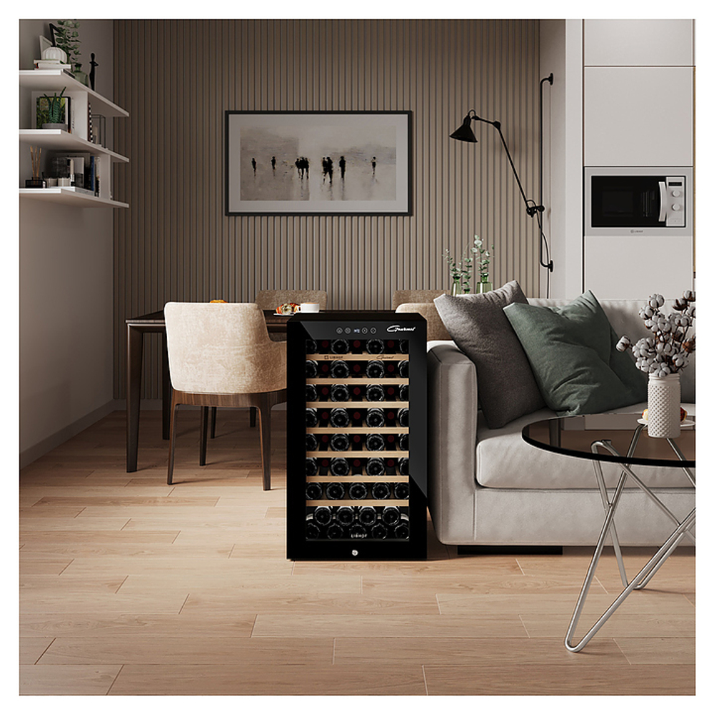 Винный шкаф Libhof Gourmet GM-56 black черный