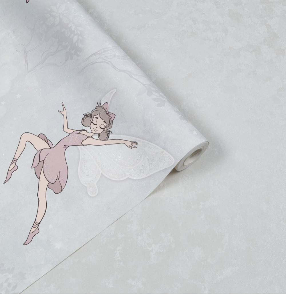 Обои виниловые HC72344-45 PALITRA HOME Танец фей, фоновые 1,06 х 10,05 м