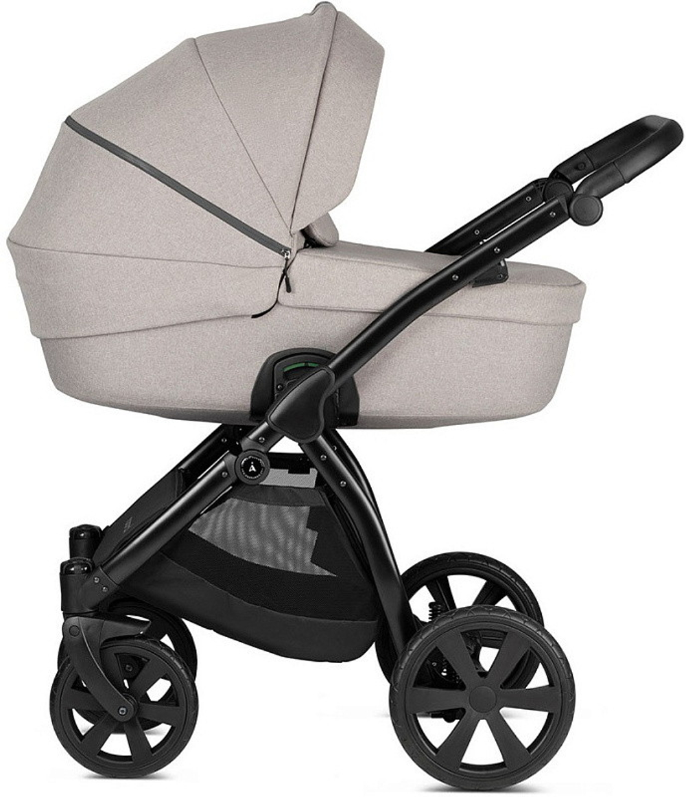 Детская коляска Noordi Luno All Trails 3 в 1 с автокреслом Terra Edusky Black 1012611 Moon Rock