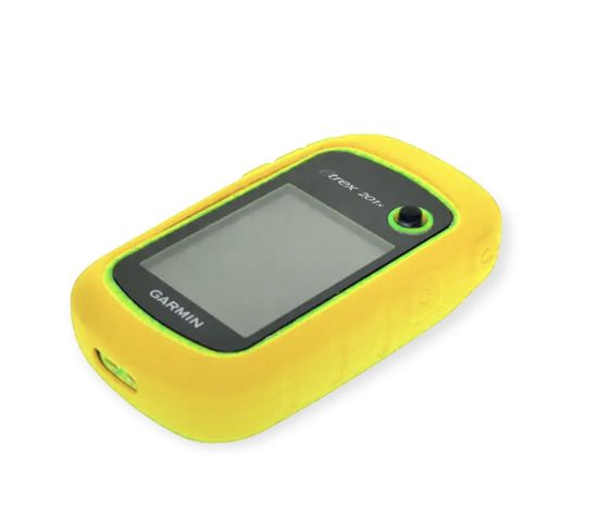 Защитный чехол бампер силиконовый для Garmin eTrex 10 20 30 10x 20x 30x 22x 32x (желтый)