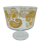 Фруктовница с позолочением Egizia