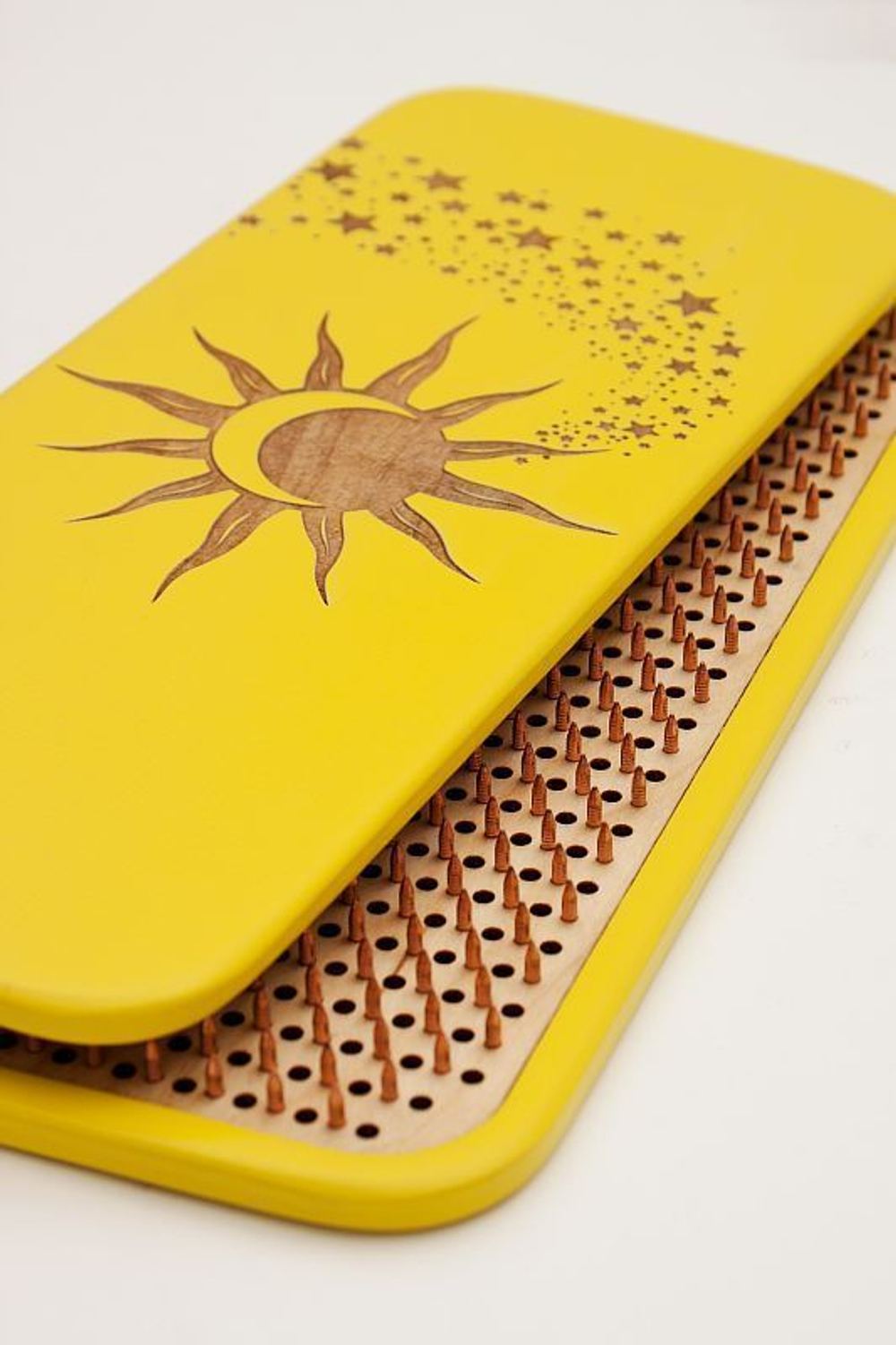 Доска садху Солнце луна алюминиевые гвозди