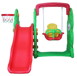 Детский комплекс Капризун Медвежонок с волнистой горкой