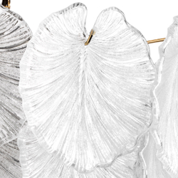 799122 Люстра RETRO 12х8W (led) E14 ЗОЛОТО/ПРОЗРАЧНЫЙ