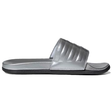Adidas Adilette Comfort Slide 'Silver Metallic'