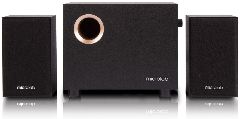 Компьютерные колонки Microlab M-105 черный