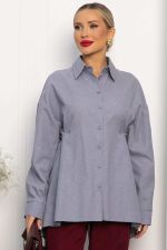 Рубашка Свободное падение (серая) Б14193-5М LT Collection