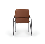 Кресло Самба Софт хром со столиком, экокожа Santorini