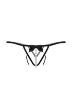 Трусики-стринг с ниткой бусин