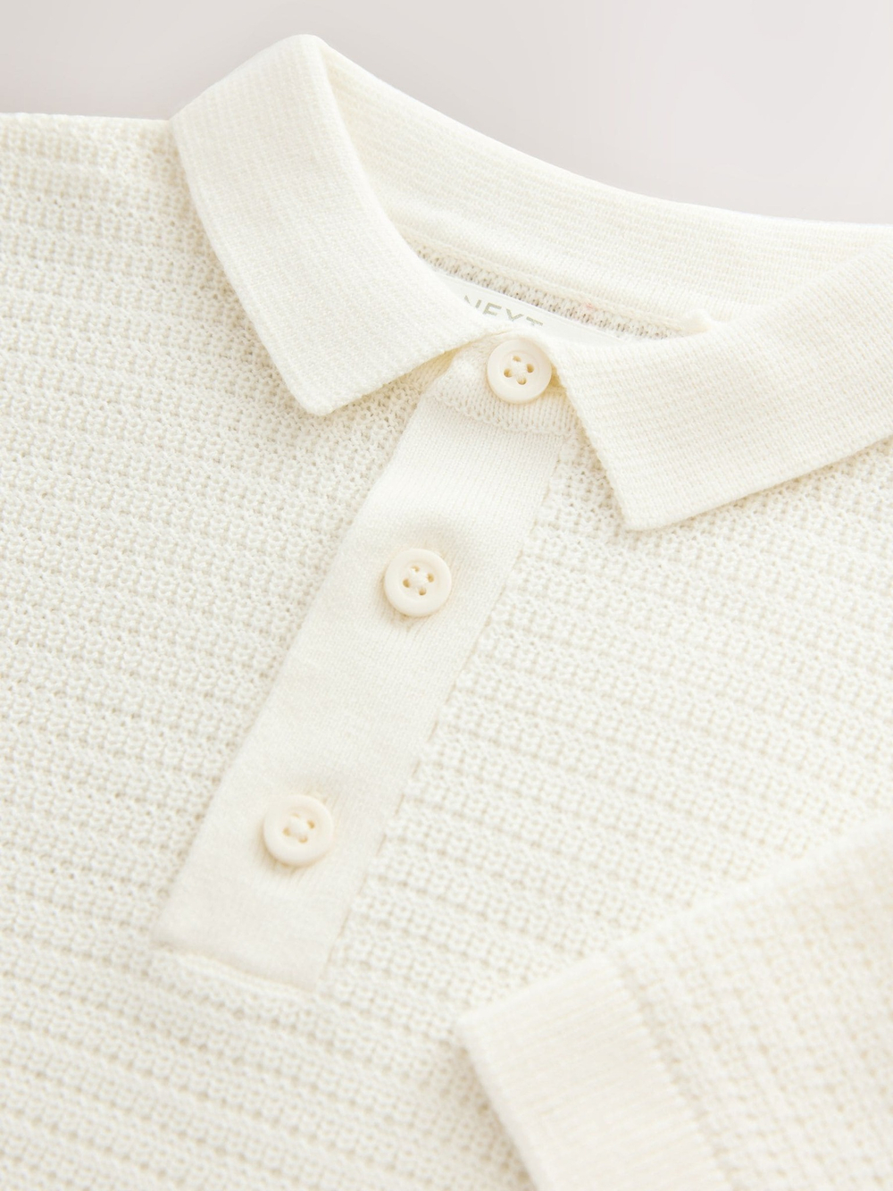 Поло вязаное для мальчика Next E27-917, Белый