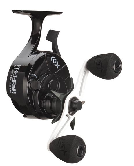 Катушка 13 FISHING FreeFall Carbon - Inline Ice Fishing Reel - Northwoods Edition - RH