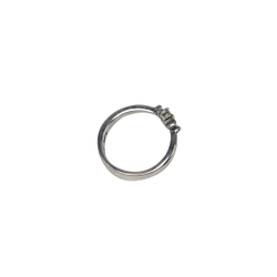 "Эги" кольцо в серебряном покрытии из коллекции "Э" от Jenavi