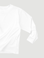 Лонгслив оверсайз Mjölk White