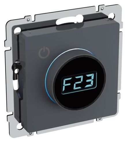 Термостат электронный с индик. BRITE СП IP20 ТС10-1-БрМ механизм маренго IEK BR-RT11-K35