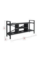 Тумба TV - антрацит